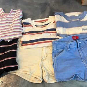 Dickies Kids Striped Tees - Multicolor